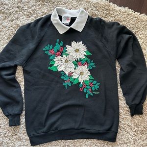 Morning Sun vintage 80s 90s Christmas Sweatshirt XL